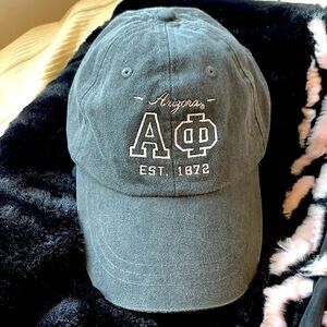 Gray Arizona Alpha Phi Adams Ball Cap